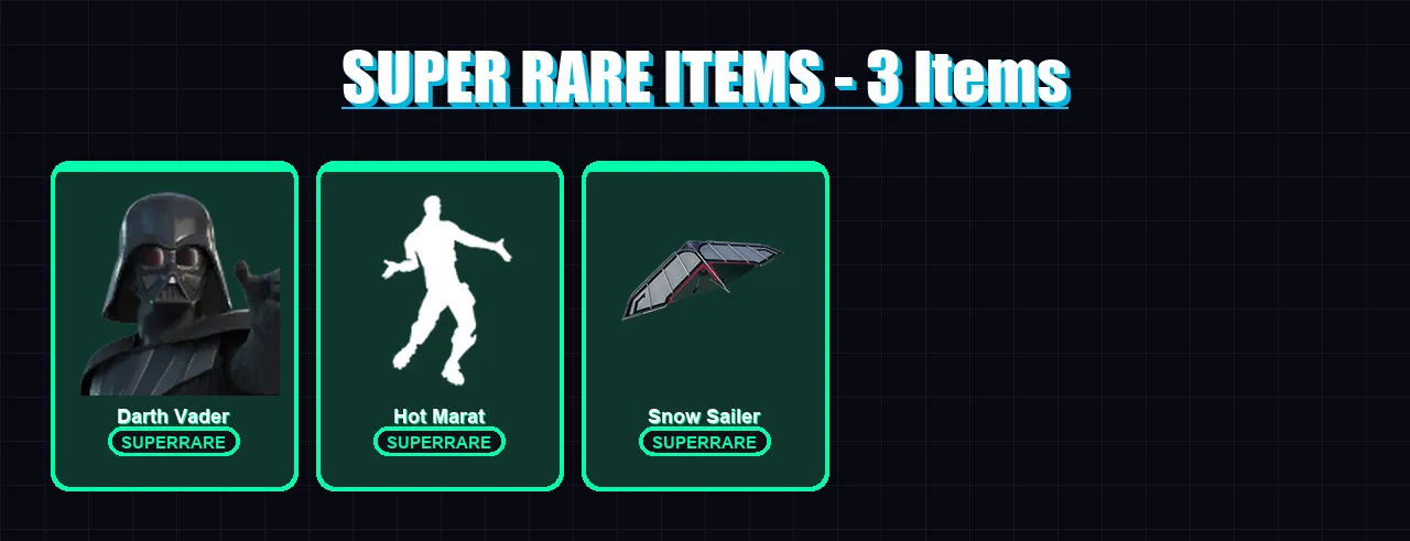 [PC/XBOX] | Darth Vader | The Foundation | Spectra Knight | The Origin | Paradigm (Reality-659) | 71 skin | 93 pickaxe | 75 emote | 81 glider | Lv12
