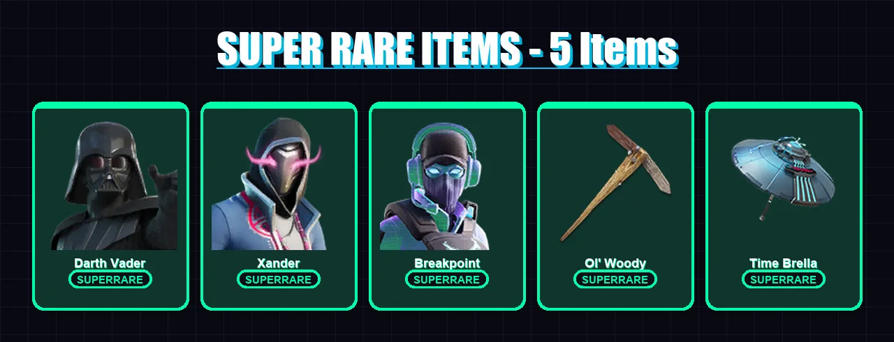 [PS4/PS5/PC] | Darth Vader | Xander | Breakpoint | Blackheart | Optimus Prime | 148 skin | 205 pickaxe | 177 emote | 170 glider | Lv3198 — Fortnite account