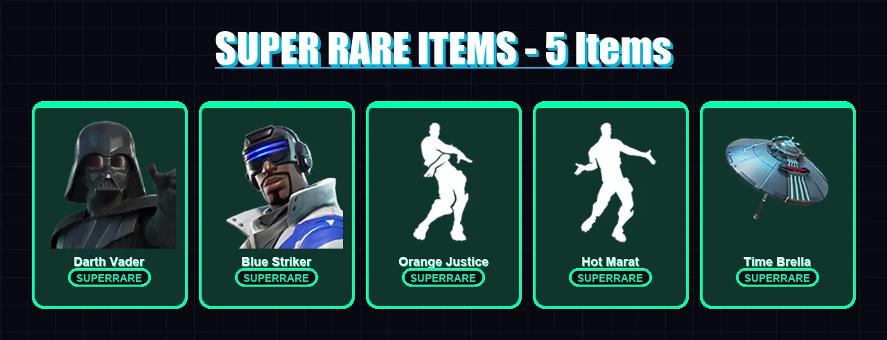[PS4/PS5/XBOX/PC] | Darth Vader | Blue Striker | The Imagined | Sentinel | Vendetta | 148 skin | 214 pickaxe | 163 emote | 189 glider | Lv3069
