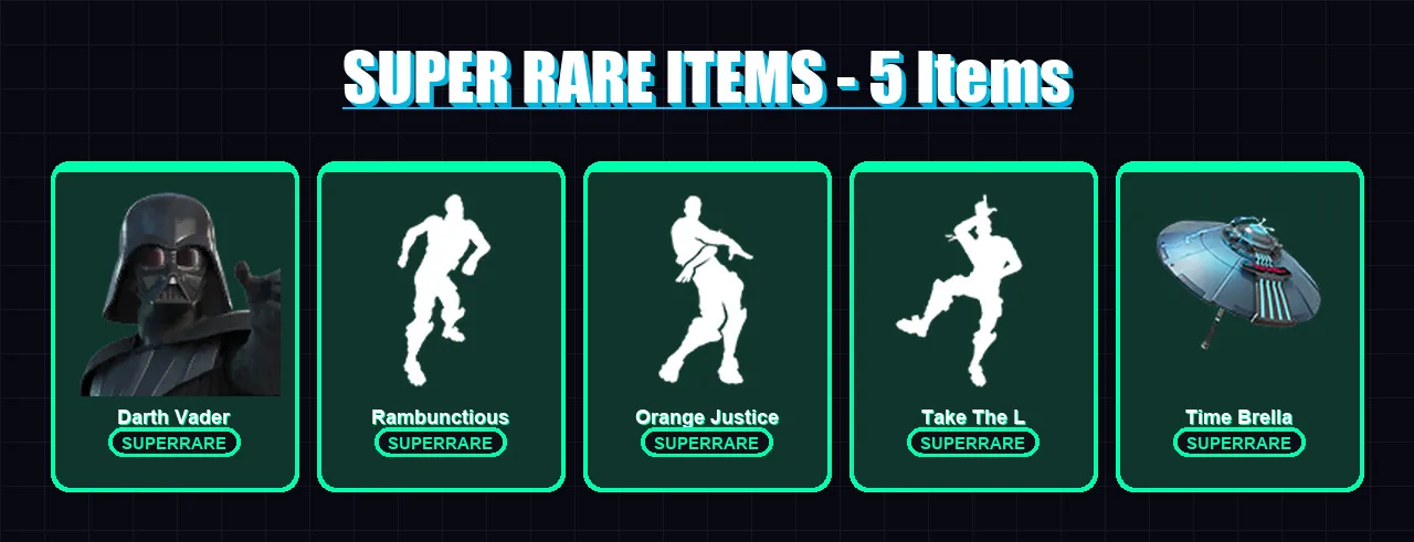 [PC/XBOX/PSN] | Darth Vader | Paradigm (Reality-659) | Twyn | Era | Malik | 85 skin | 103 pickaxe | 77 emote | 113 glider | Lv1860