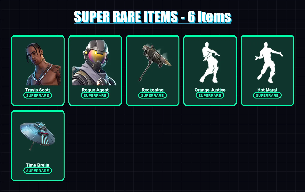 [PC/PSN] | Travis Scott | Rogue Agent | Frozen Love Ranger | Battle Hound | Cuddle Team Leader | 90 skin | 67 pickaxe | 81 emote | 79 glider | Lv112 — Fortnite account