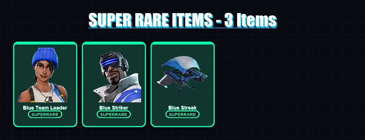 [PS4/PS5/XBOX/PC] | Blue Team Leader | Blue Striker | Oscar | Lana Llane | The Machinist | 12 skin | 10 pickaxe | 5 emote | 12 glider | Lv60