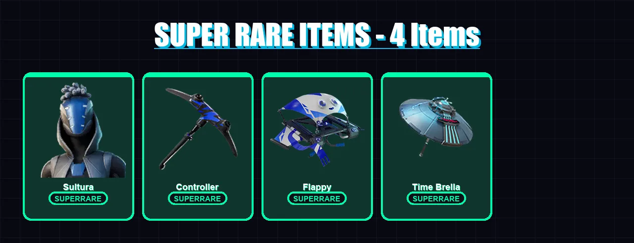[PS4/PS5/XBOX/PC] | Sultura | Nezumi | Mizuki | Malik | Valeria | 77 skin | 93 pickaxe | 68 emote | 86 glider | Lv1194 — Fortnite account