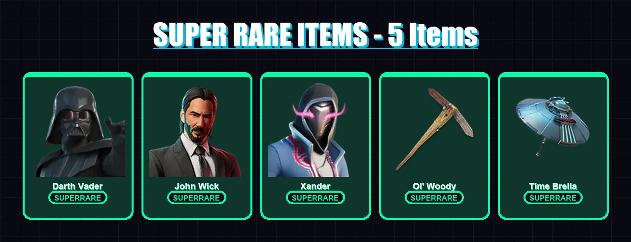[PC/PSN] | Darth Vader | John Wick | Xander | Peter Griffin | Valeria | 49 skin | 71 pickaxe | 44 emote | 48 glider | Lv818