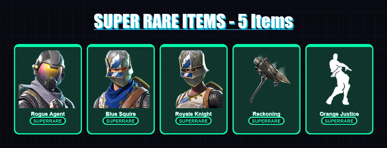 [PC/XBOX] | Rogue Agent | Blue Squire | Royale Knight | Carbide | The Visitor | 18 skin | 19 pickaxe | 19 emote | 18 glider | Lv285