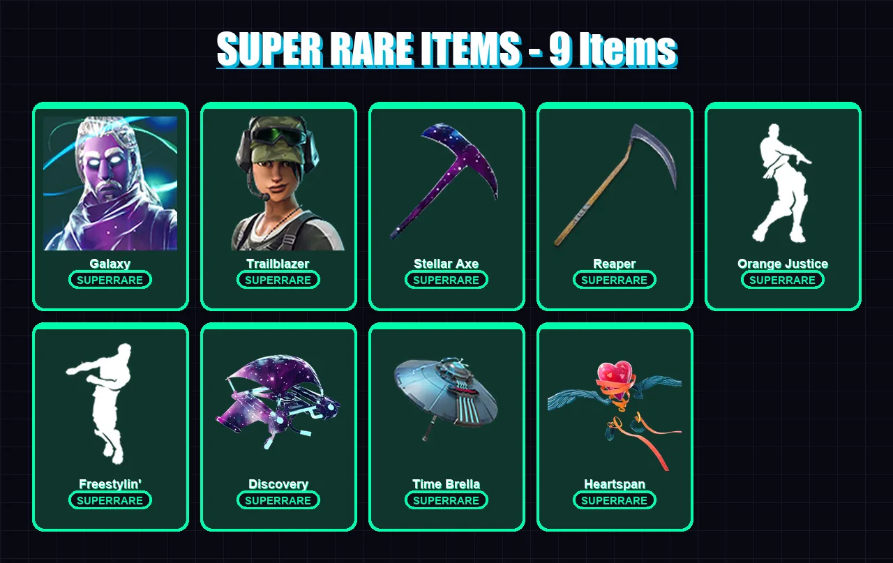 [PC/XBOX/PSN] | Galaxy | Trailblazer | Fade | Ruin | Gear Specialist Maya | 81 skin | 105 pickaxe | 99 emote | 98 glider | Lv1566 — Fortnite account
