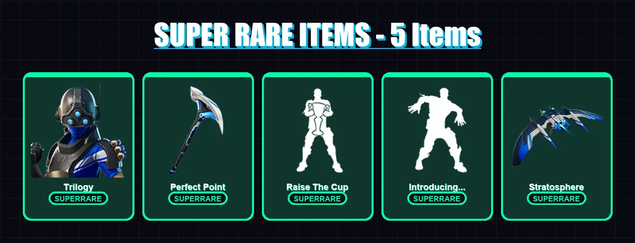 [PC] | Trilogy | Mandalorian | Menace | The Scientist | Sorana | 61 skin | 75 pickaxe | 80 emote | 64 glider | Lv1176 — Game account