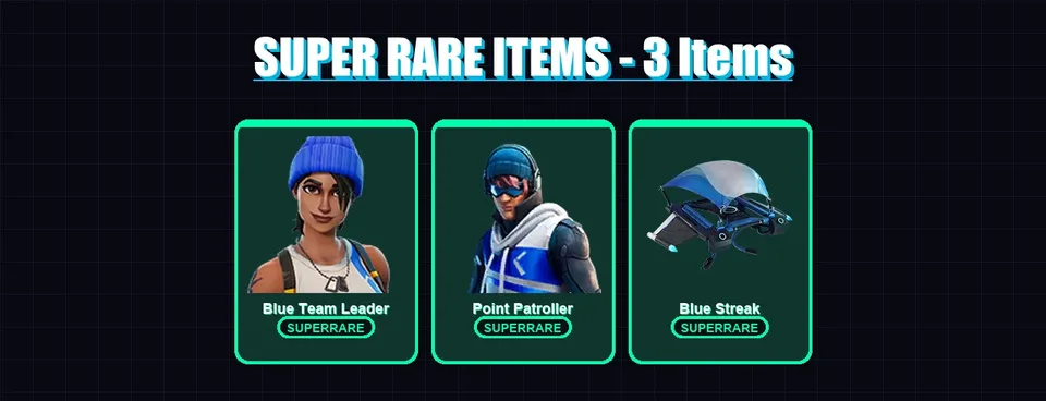 [PS4/PS5/XBOX/PC] | Blue Team Leader | Point Patroller | 2 skin | 2 pickaxe | 5 emote | 5 glider | Lv135 — main preview