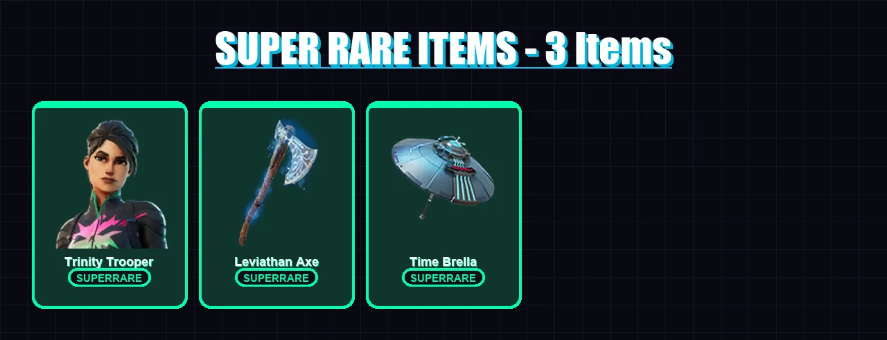 [PC/PSN] | Trinity Trooper | Torin | Kymera | Mandalorian | The Imagined | 197 skin | 182 pickaxe | 118 emote | 121 glider | Lv2301