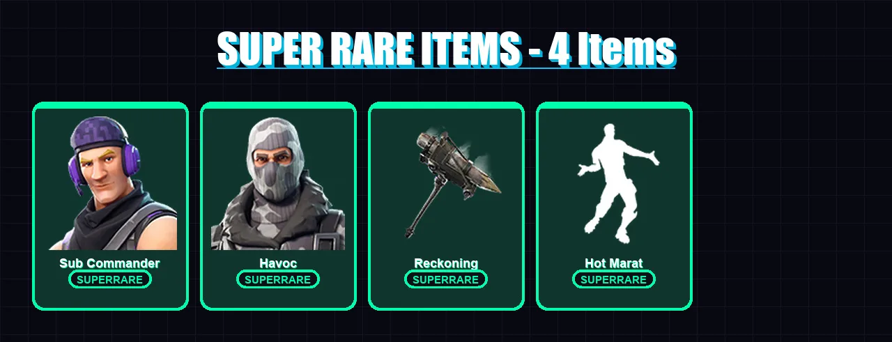 [PC/XBOX/PSN] | Sub Commander | Havoc | Drift | Zenith | Lynx | 18 skin | 11 pickaxe | 15 emote | 17 glider | Lv298 — Fortnite account