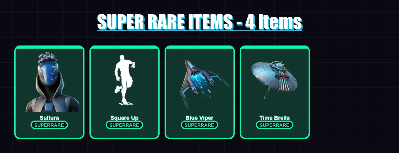 [PS4/PS5/XBOX/PC] | Sultura | The Foundation | Nezumi | Ronin | Son Goku | 32 skin | 53 pickaxe | 44 emote | 51 glider | Lv839