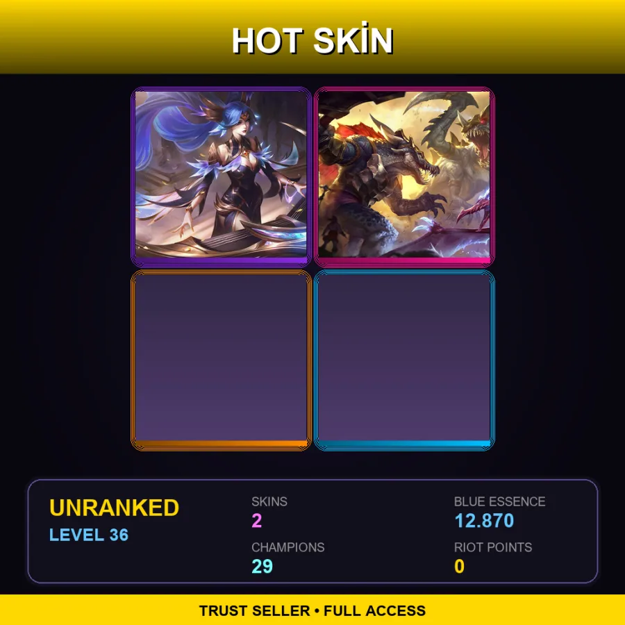 NA | Lv36 | Unranked | 2 Skin | 29 Champ — Victorious Sona