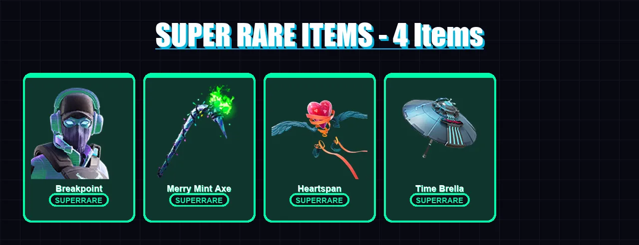 [PS4/PS5/XBOX/PC] | Breakpoint | The Foundation | Blackheart | The Cube Queen | Rox | 92 skin | 129 pickaxe | 100 emote | 110 glider | Lv1278