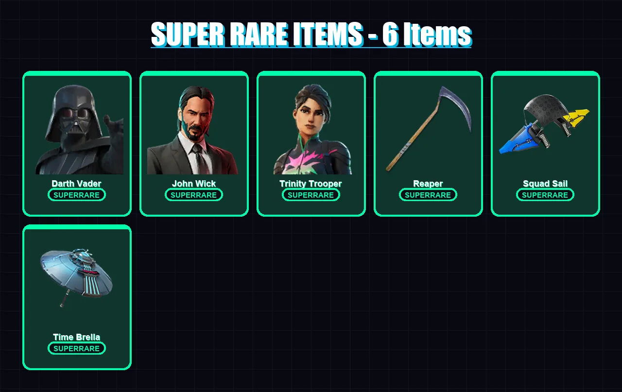 [PC] | Darth Vader | John Wick | Trinity Trooper | Malik | Galaxy Scout | 398 skin | 338 pickaxe | 212 emote | 173 glider | Lv3310