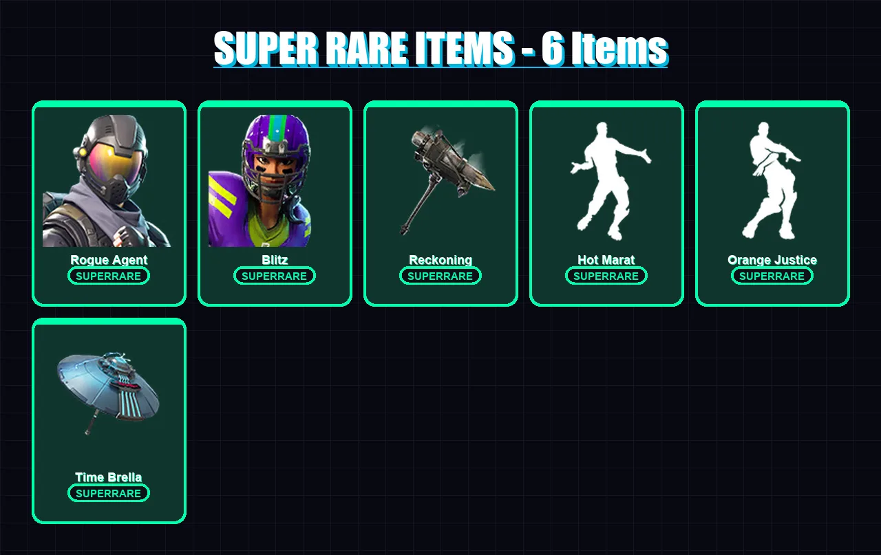 [PS4/PS5/XBOX/PC] | Rogue Agent | Blitz | Carbide | Enforcer | The Visitor | 56 skin | 54 pickaxe | 59 emote | 68 glider | Lv1037