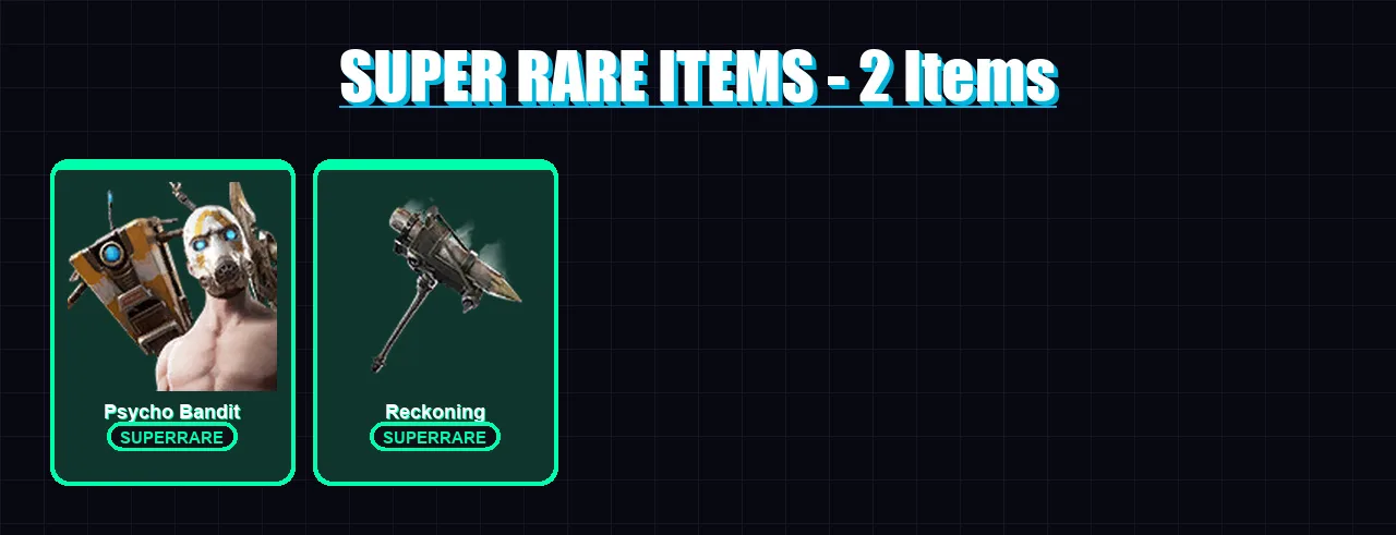 [PC] | Psycho Bandit | Blackheart | Valeria | Zeus | Lynx | 222 skin | 237 pickaxe | 194 emote | 127 glider | Lv1330
