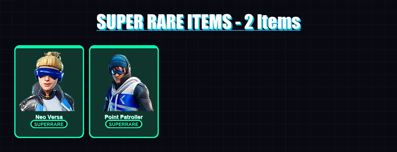 [PS4/PS5/XBOX/PC] | Neo Versa | Point Patroller | Gear Specialist Maya | Agent Peely | Dark Bomber | 5 skin | 2 pickaxe | 2 emote | 4 glider | Lv50