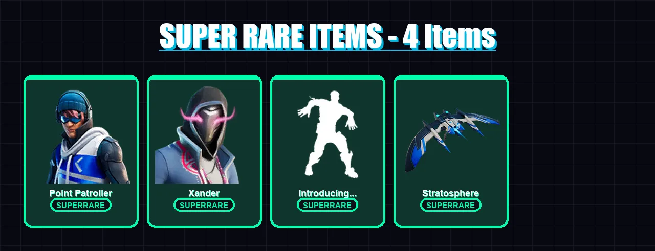 [PC/XBOX/PSN] | Point Patroller | Xander | Eternal Knight | Menace | Snap | 82 skin | 84 pickaxe | 63 emote | 66 glider | Lv737 — Fortnite account