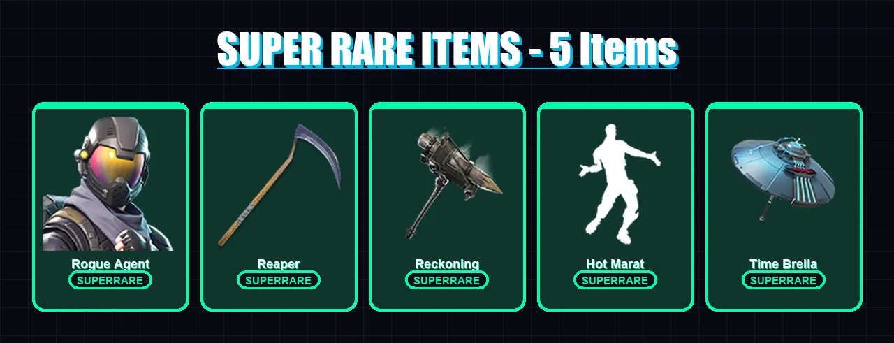 [PC/XBOX] | Rogue Agent | Calamity | Lynx | Ruin | Luxe | 77 skin | 75 pickaxe | 77 emote | 70 glider | Lv942 — Fortnite account