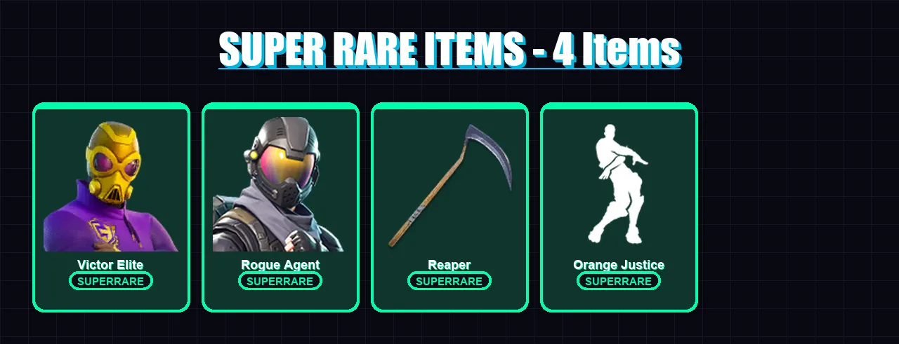 [PC/PSN] | Victor Elite | Rogue Agent | Fade | Valor | Kymera | 182 skin | 198 pickaxe | 160 emote | 153 glider | Lv2218 — Fortnite account