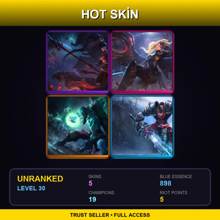 EUW | Lv30 | Unranked | 5 Skin | 19 Champ — Zombie Ryze