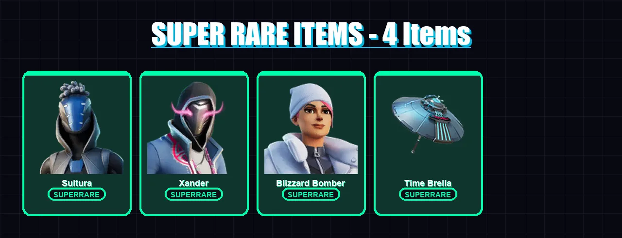 [PS4/PS5/XBOX/PC] | Sultura | Xander | Blizzard Bomber | Peter Griffin | Inferno | 85 skin | 165 pickaxe | 91 emote | 114 glider | Lv1744