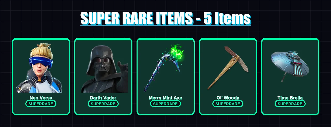 [SWITCH/PC] | Neo Versa | Darth Vader | Snap | Paradigm (Reality-659) | Vi | 188 skin | 217 pickaxe | 167 emote | 175 glider | Lv3188