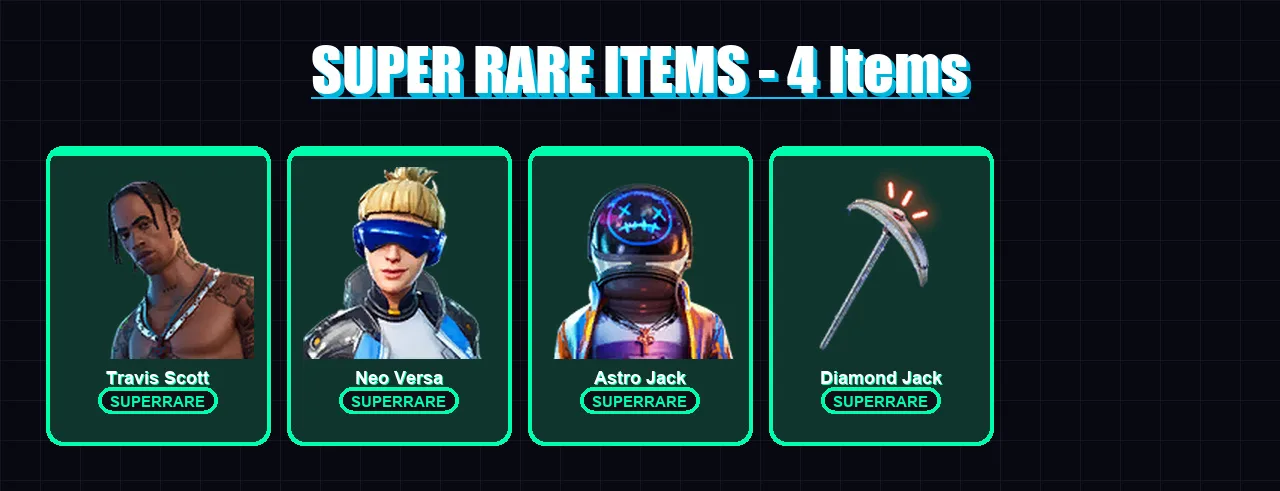 [PS4/PS5/XBOX/PC] | Travis Scott | Neo Versa | Astro Jack | Molten Battle Hound | Eternal Knight | 41 skin | 41 pickaxe | 26 emote | 42 glider | Lv6 — Fortnite account