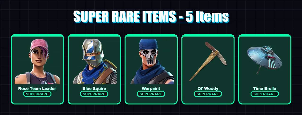 [PS4/PS5/XBOX/PC] | Rose Team Leader | Blue Squire | Warpaint | Era | Ronin | 13 skin | 20 pickaxe | 18 emote | 31 glider | Lv302 — Fortnite account