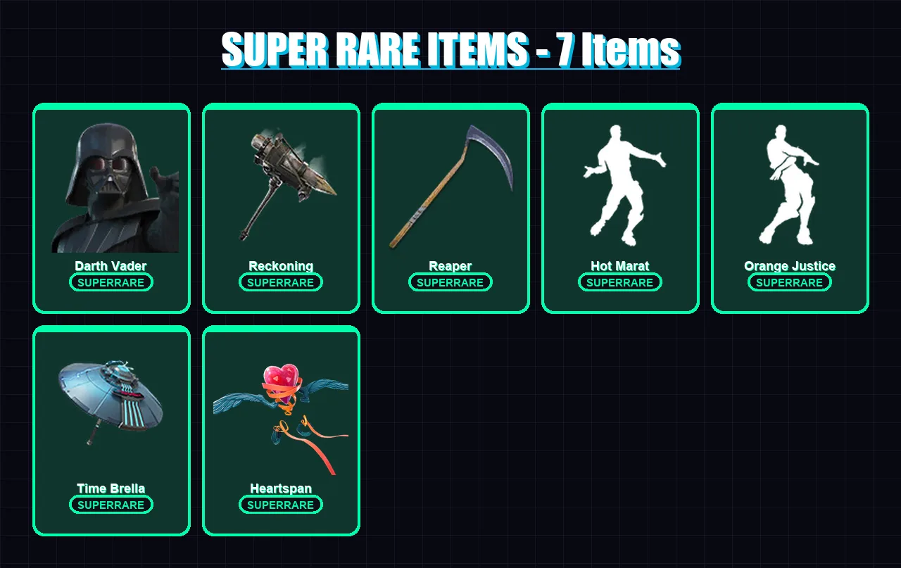 [PC/PSN] | Darth Vader | Mandalorian | Eternal Knight | Omega | Hunter | 157 skin | 155 pickaxe | 130 emote | 143 glider | Lv1855