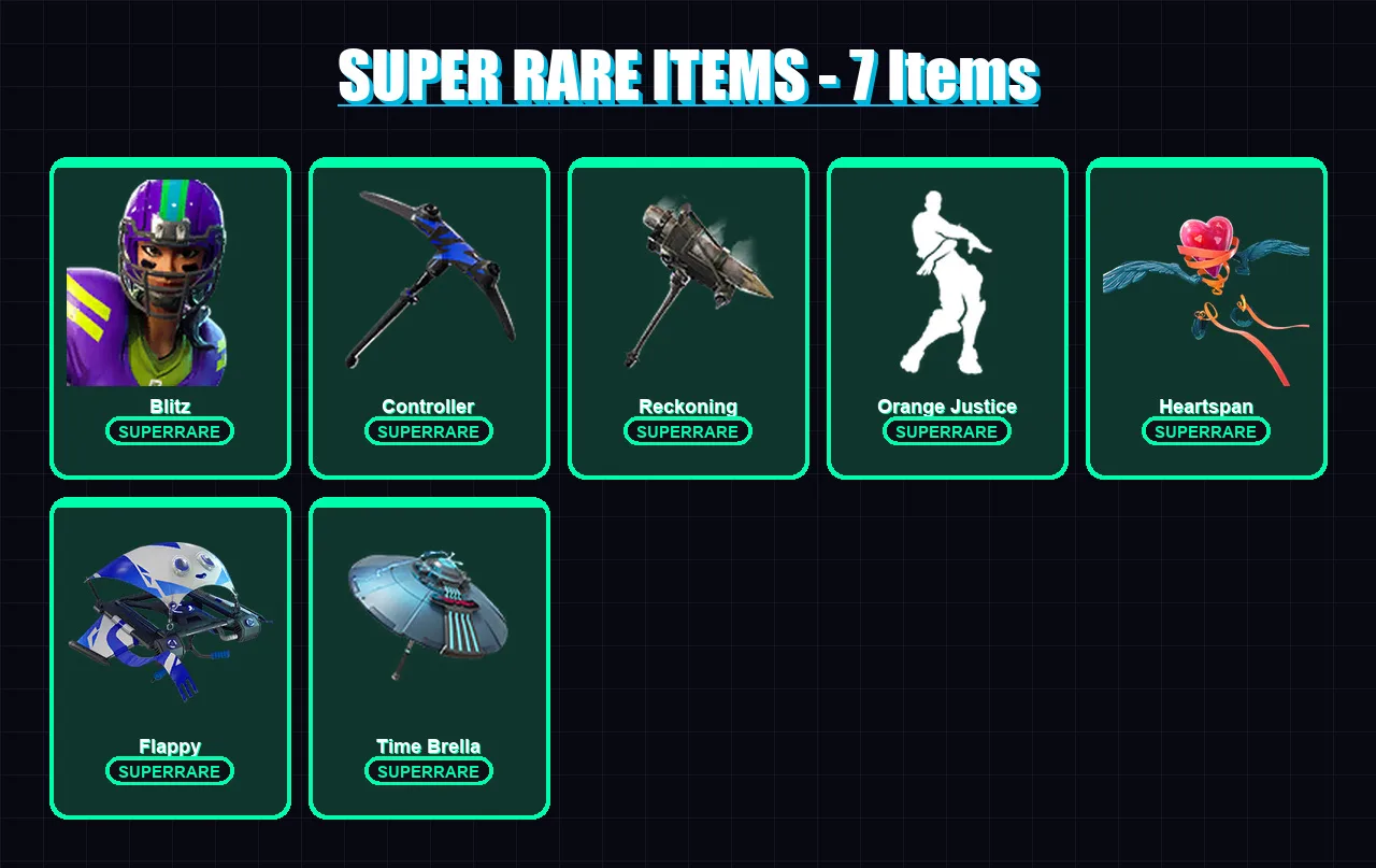 [PC/XBOX/PSN] | Blitz | Carbide | The Ice King | Drift | Zenith | 42 skin | 32 pickaxe | 49 emote | 51 glider | Lv639