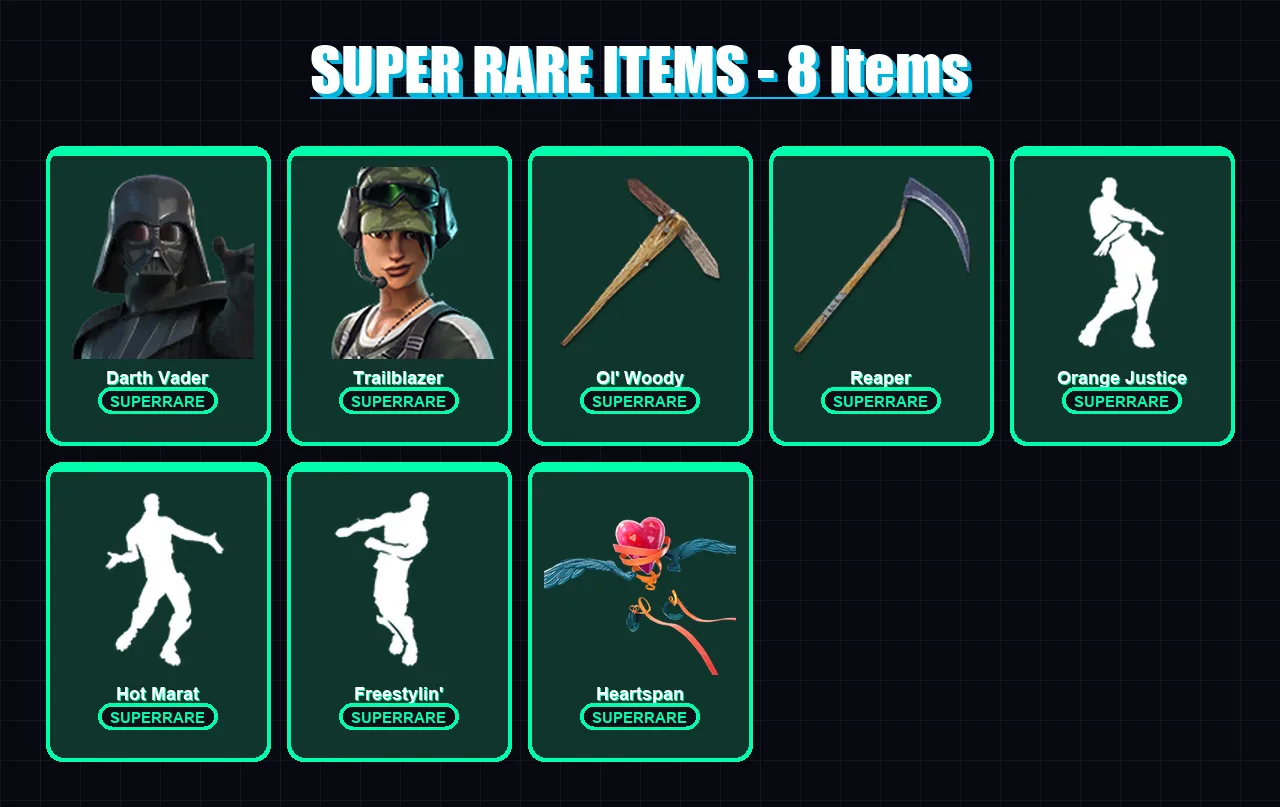 [PC/XBOX] | Darth Vader | Trailblazer | Kymera | Sorana | Era | 178 skin | 221 pickaxe | 168 emote | 179 glider | Lv2872