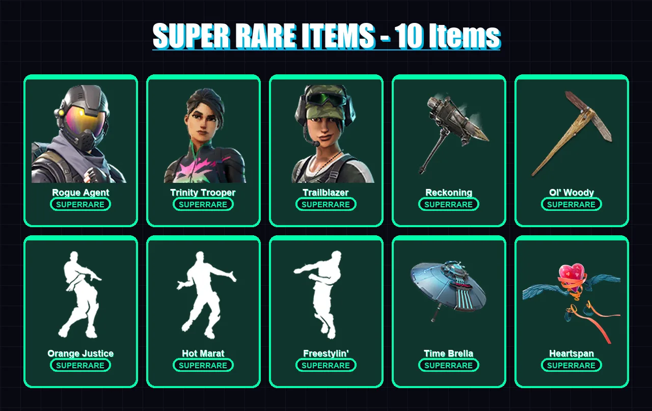 [PC/PSN] | Rogue Agent | Trinity Trooper | Trailblazer | Kymera | Snap | 97 skin | 130 pickaxe | 94 emote | 120 glider | Lv1634