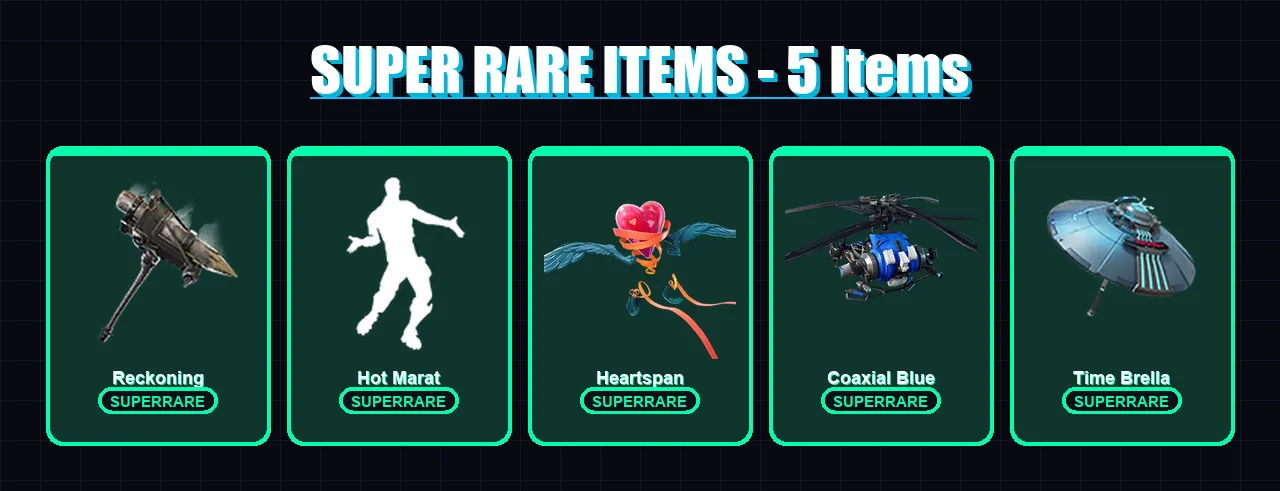 [PC] | Omegarok | Blackheart | The Scientist | Calamity | Dire | 99 skin | 106 pickaxe | 101 emote | 101 glider | Lv1351
