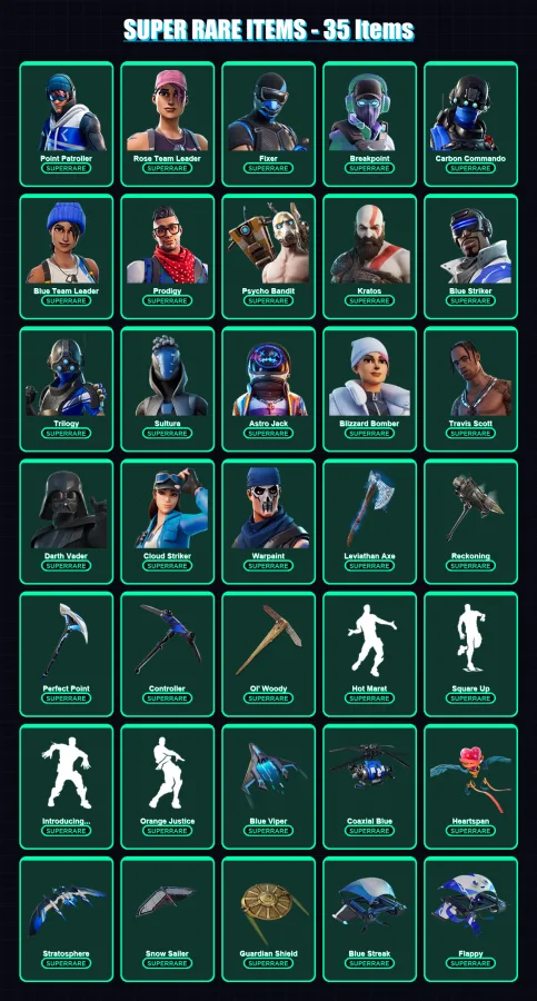 [PS4/PS5/XBOX/PC] | Point Patroller | Rose Team Leader | Fixer | 437 skin | Lv2866