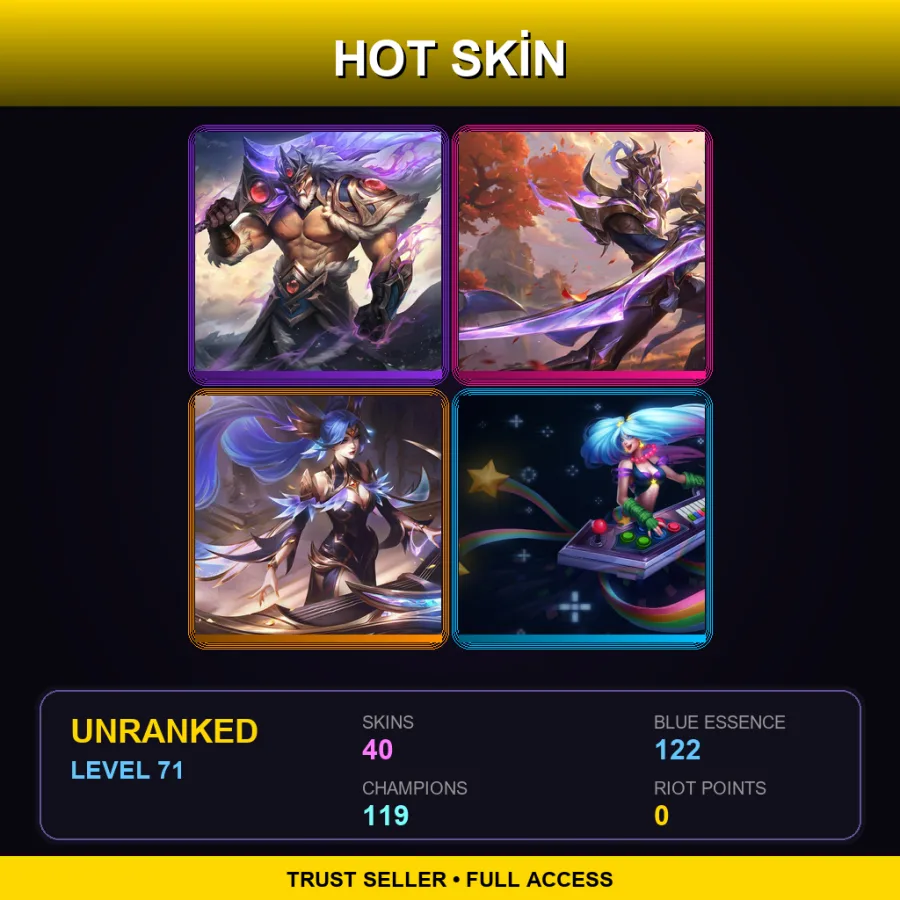 TR | Lv71 | Unranked | 40 Skin | 119 Champ — Jailbreak Graves