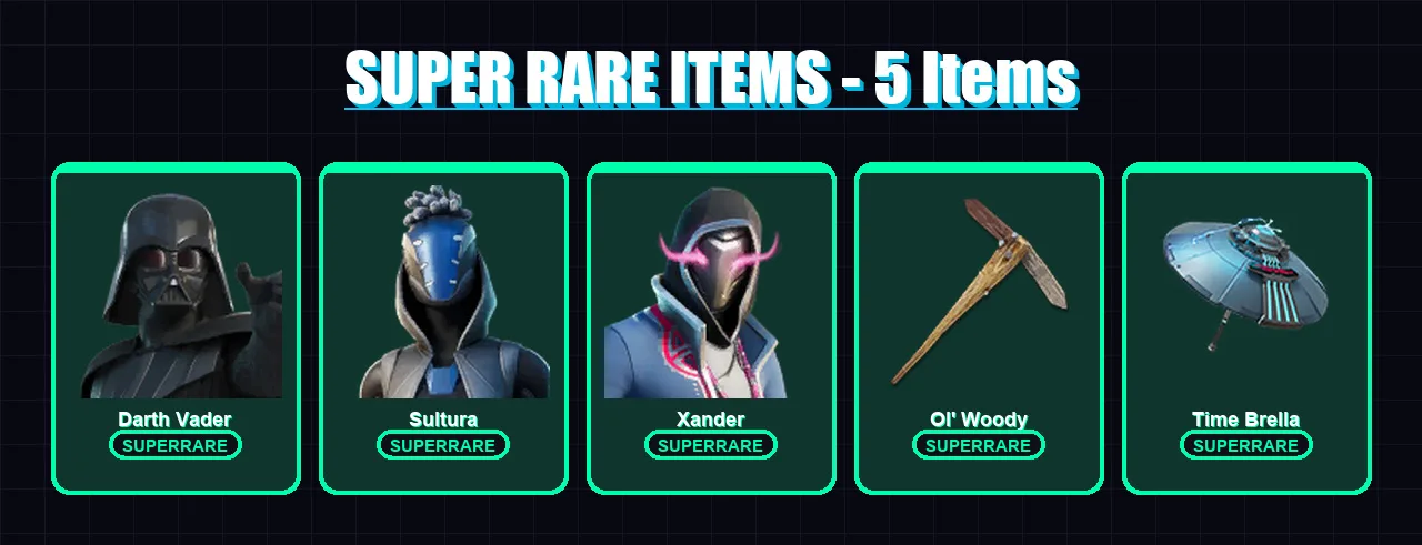 [PC/XBOX] | Darth Vader | Sultura | Xander | Valeria | Snap | 121 skin | 135 pickaxe | 102 emote | 99 glider | Lv1731 — Fortnite account