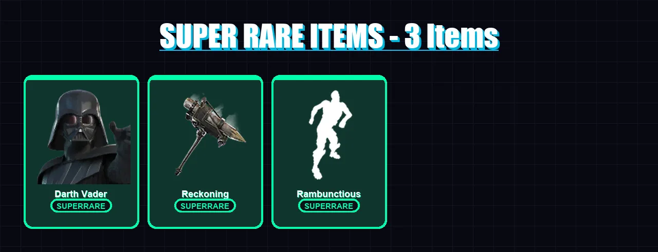 [PC/XBOX/PSN] | Darth Vader | Nezumi | The Origin | Calamity | Snap | 49 skin | 67 pickaxe | 51 emote | 69 glider | Lv984 — Fortnite account