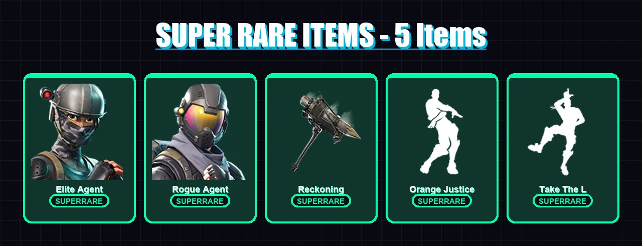 [PS4/PS5/XBOX/PC] | Elite Agent | Rogue Agent | Drift | Blackheart | Catalyst | 87 skin | 55 pickaxe | 94 emote | 68 glider | Lv1014
