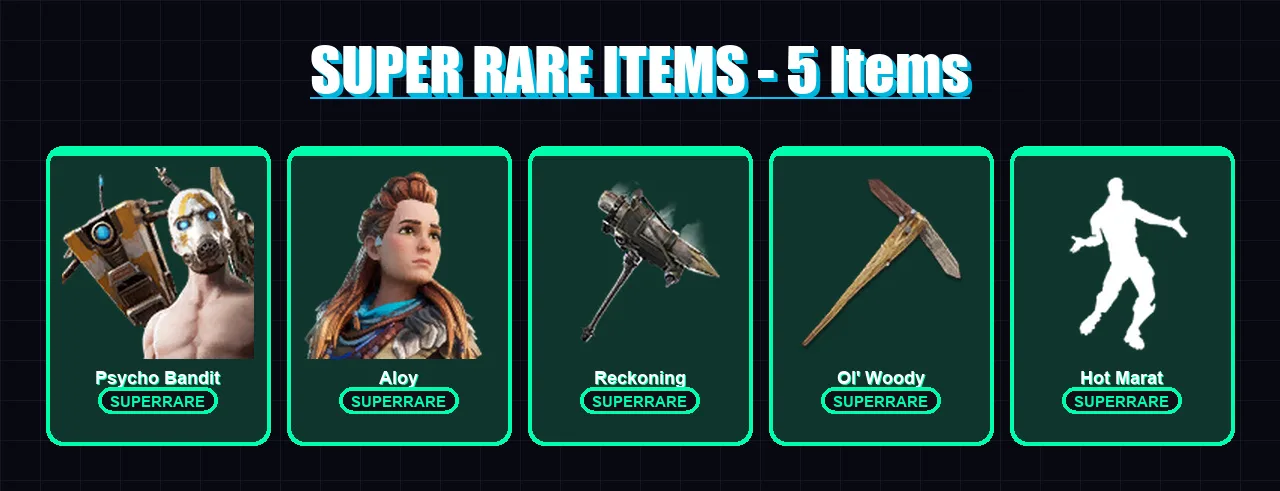 [PC/XBOX] | Psycho Bandit | Aloy | Eternal Knight | Hybrid | Lynx | 47 skin | 59 pickaxe | 35 emote | 47 glider | Lv637 — Fortnite account