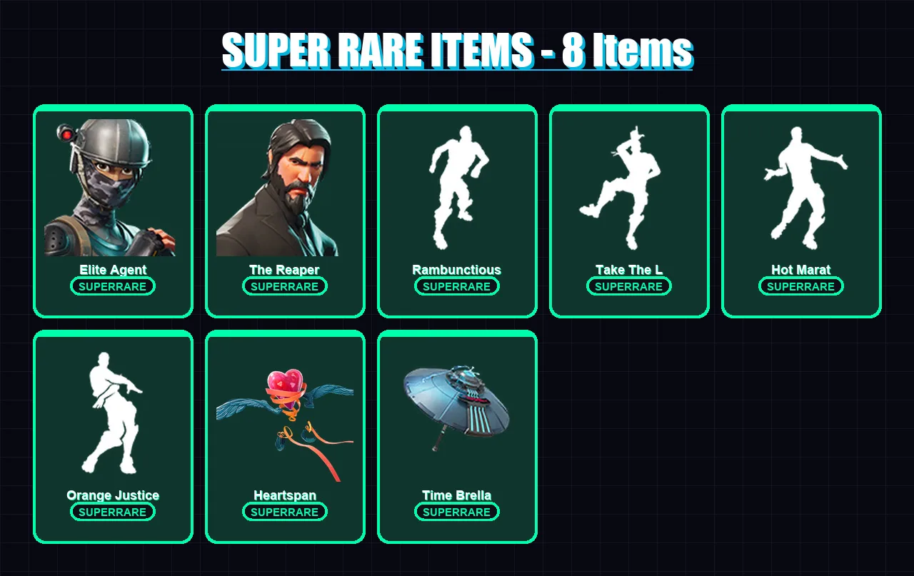 [PC] | Elite Agent | The Reaper | Sentinel | Frozen Raven | Fusion | 81 skin | 87 pickaxe | 100 emote | 83 glider | Lv1252