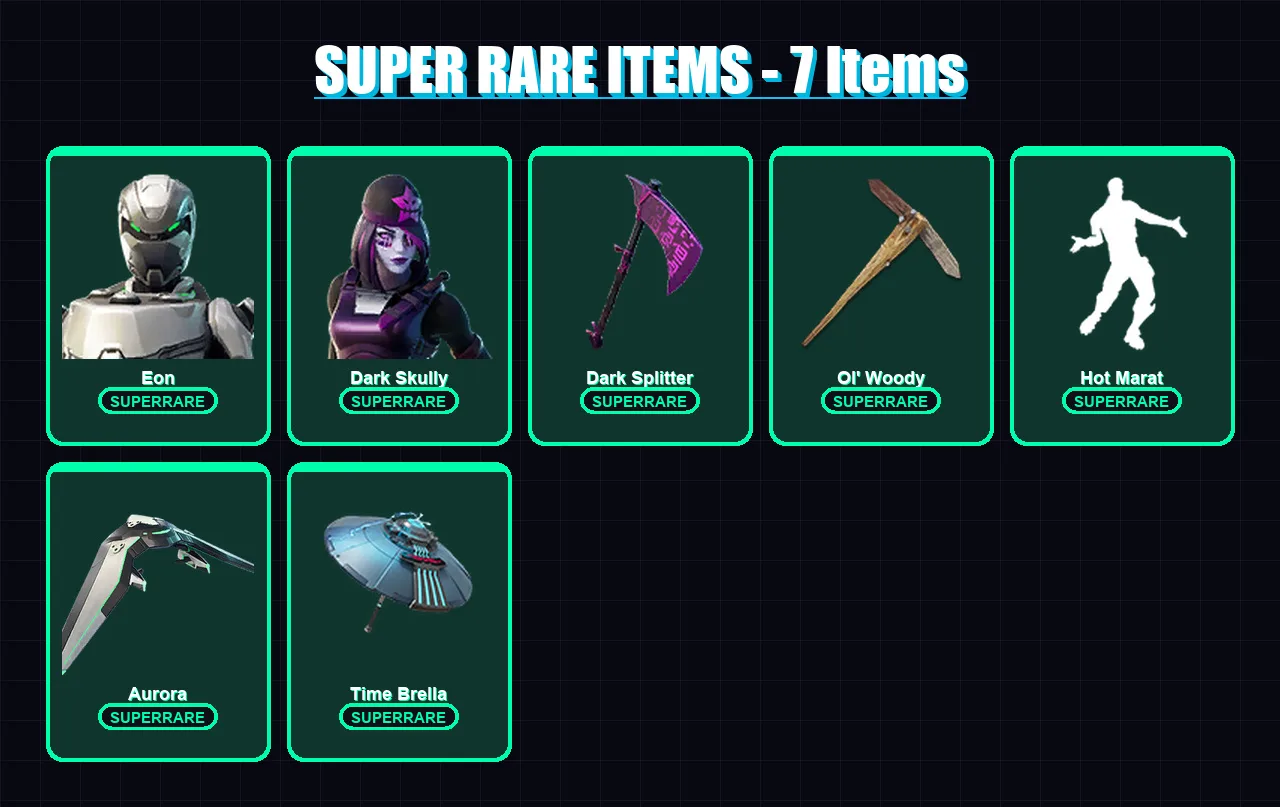 [PS4/PS5/XBOX/PC] | Eon | Dark Skully | The Ice King | Lynx | Vendetta | 196 skin | 198 pickaxe | 232 emote | 162 glider | Lv2584
