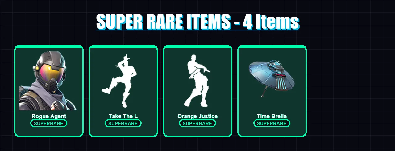 [PC/XBOX] | Rogue Agent | Spire Assassin | Drift | Mandalorian | Raven | 49 skin | 73 pickaxe | 51 emote | 81 glider | Lv1098