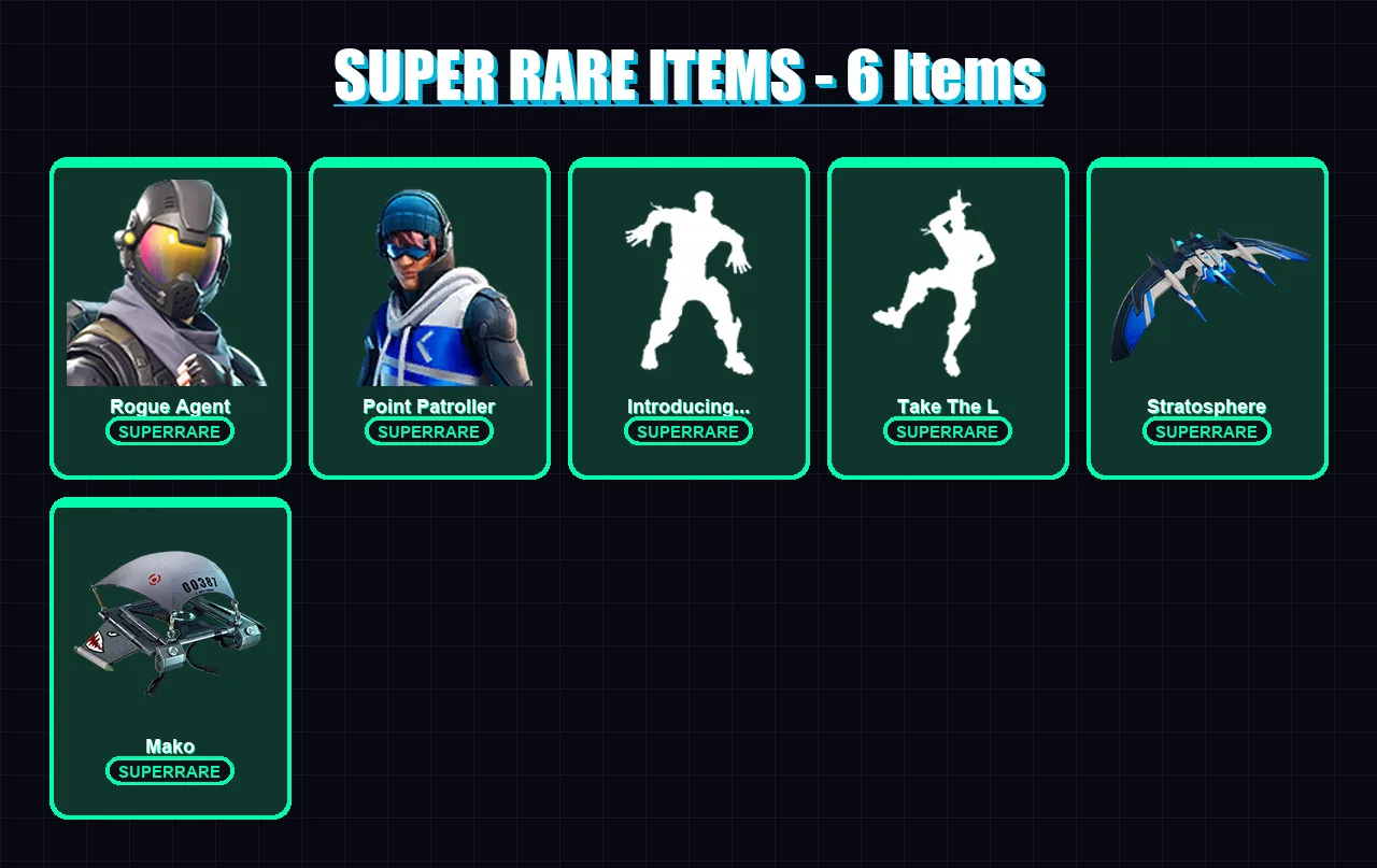 [PC/XBOX] | Rogue Agent | Point Patroller | Leviathan | Fusion | Gear Specialist Maya | 29 skin | 32 pickaxe | 42 emote | 33 glider | Lv693