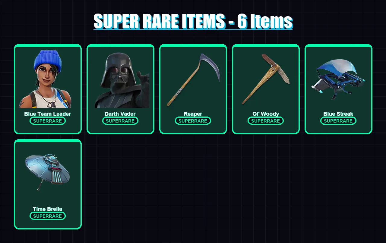 [PS4/PS5/XBOX/PC] | Blue Team Leader | Darth Vader | Snap | Omegarok | The Foundation | 151 skin | 176 pickaxe | 153 emote | 151 glider | Lv2797 — Fortnite account