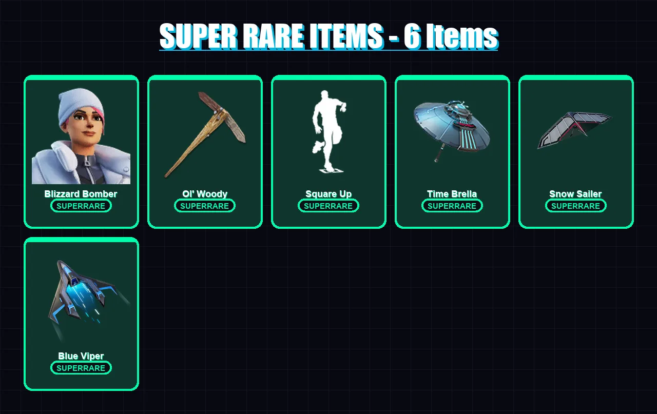 [PS4/PS5/XBOX/PC] | Blizzard Bomber | The Imagined | The Foundation | The Cube Queen | Vegeta | 56 skin | 74 pickaxe | 43 emote | 55 glider | Lv726