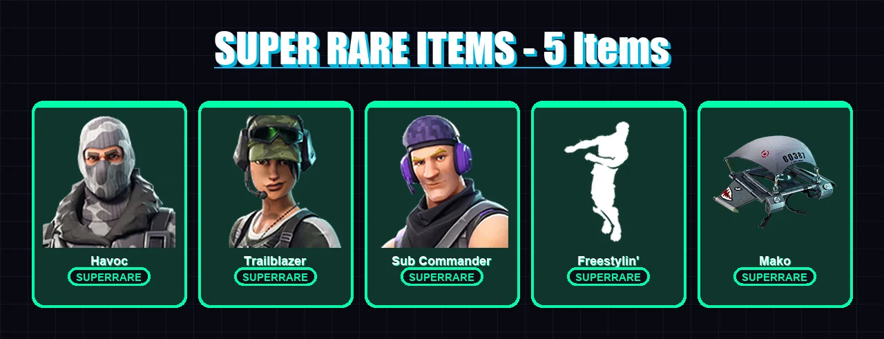 [PC/XBOX/PSN] | Havoc | Trailblazer | Sub Commander | Ronin | Renzo the Destroyer | 27 skin | 28 pickaxe | 26 emote | 24 glider | Lv335