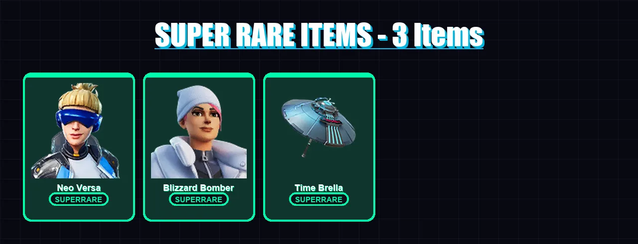 [PC] | Neo Versa | Blizzard Bomber | Predator | The Cube Queen | Mandalorian | 68 skin | 98 pickaxe | 58 emote | 74 glider | Lv1131 — Fortnite account