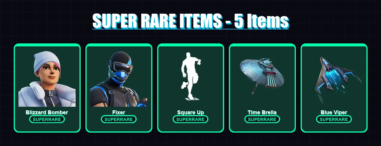 [PS4/PS5/XBOX/PC] | Blizzard Bomber | Fixer | The Origin | The Cube Queen | Predator | 87 skin | 105 pickaxe | 84 emote | 100 glider | Lv1644