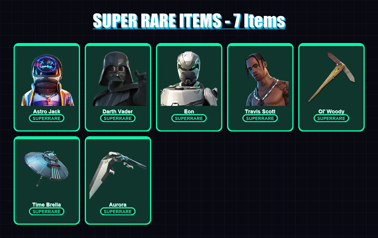 [PC/XBOX/PSN] | Astro Jack | Darth Vader | Eon | Travis Scott | Valeria | 391 skin | 404 pickaxe | 310 emote | 272 glider | Lv5043 — Fortnite account